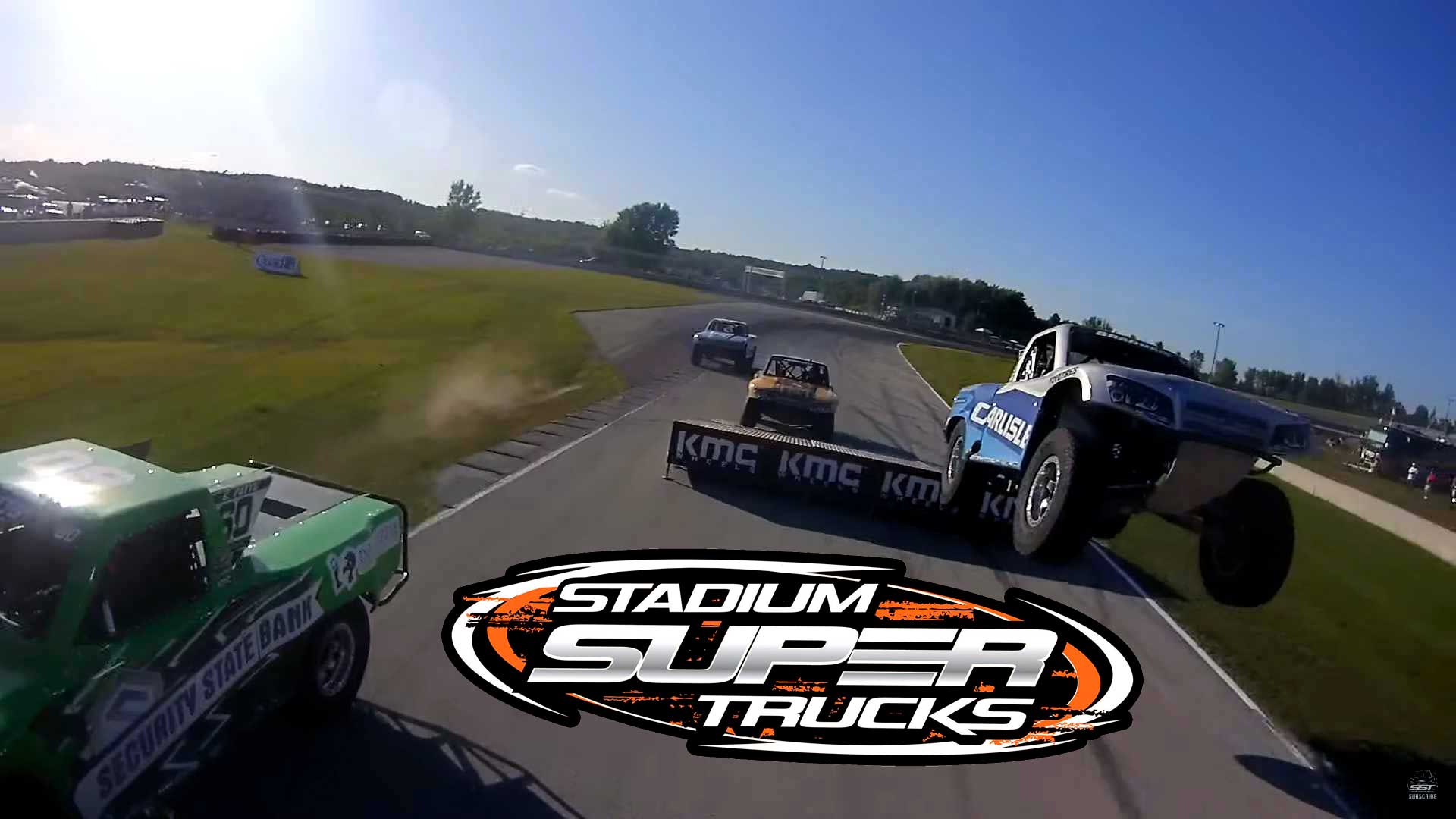 Изящные прыжки от Stadium Super Trucks