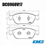 Колодки тормозные DC1549E19 DC Brakes RT.2