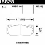 Колодки тормозные HB828B.760 Hawk Performance HPS 5.0 BMW M5 передние