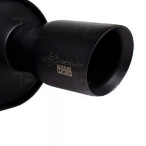 Глушитель прямоточный с насадкой HKS style black matt 63 мм