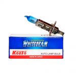 Лампа галогенная H1 Koito Whitebeam 12V 55W 4200K, высокотемпературная