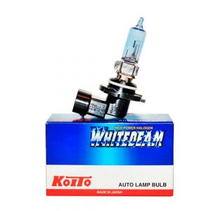 Лампа галогенная 9005 (HB3) Koito Whitebeam 12V 65W 4200K, высокотемпературная