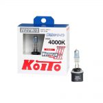 Лампа галогенная H27/1 Koito Whitebeam 12V 27W 4000K, высокотемпературная