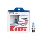 Лампа галогенная H3c Koito Whitebeam 12V 55W 4000K, высокотемпературная